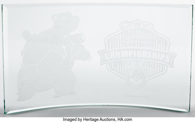 Pokémon State Province Territory Championships "Blastoise" Trophy (2007). Featured...