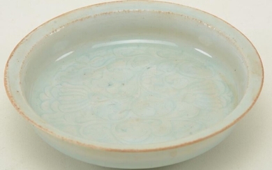 Porcelain Dish. China. Yung Ch’ing ware. Probably 14th