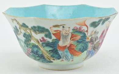 Porcelain bowl. China. Chia Ching mark (1796-1820) and