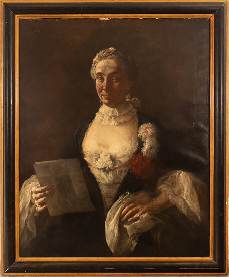 Portrait of Venetian Lady, Venetian school of the 18th century
