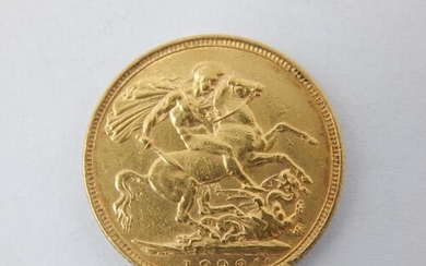 QV Full Gold Sovereign 1892