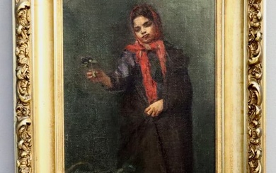 R. McGowan Portrait of a French Girl