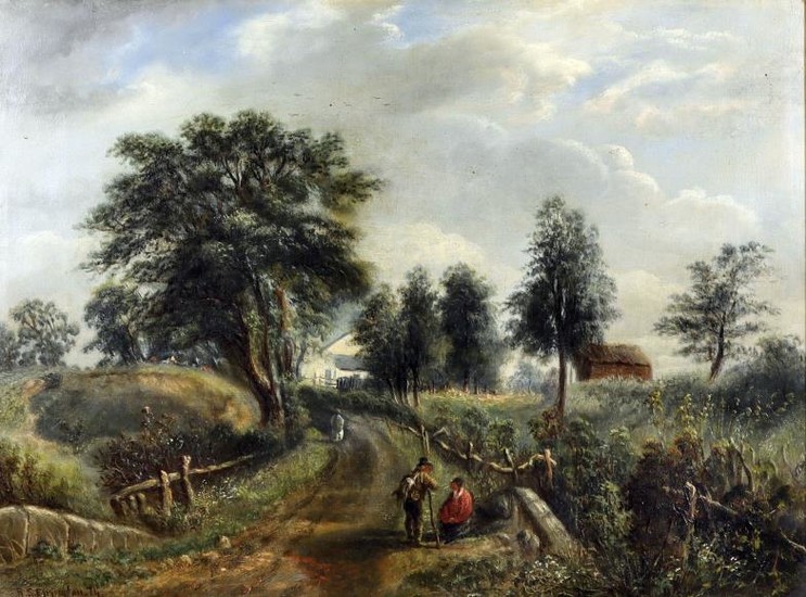 R. S. FARRINGTON (19th Century English) - Oil painting...