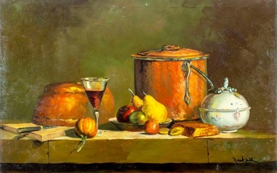 Robert Phillips (Australia,1918-?) oil painting