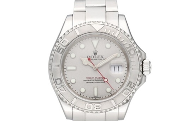 Rolex Reference 16622 Yacht-Master | A stainless steel and platinum automatic wristwatch with date and bracelet, Circa 2005
