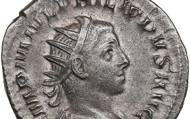 Roman Empire AR Antoninianus - Philip II (AD 247-249)