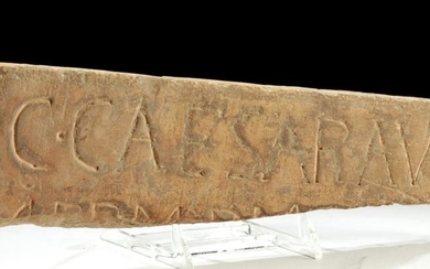 Roman Terracotta Panel Fragment - Caesar Augustus