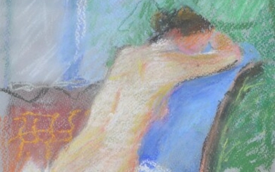 λ Rose Hilton (British b.1931), Seated nude