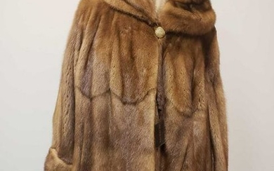 Saga Furs Full Length Mink Fur Coat