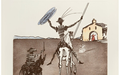 Salvador Dali (1904-1989), The Impossible Dream from Historia de Don Quichotte de la Mancha (1980)