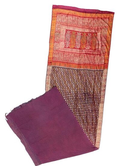 Silk Sari, India, Late 19th C.