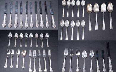 Sterling Silver Flatware Collection Lot Over 1017 Grams