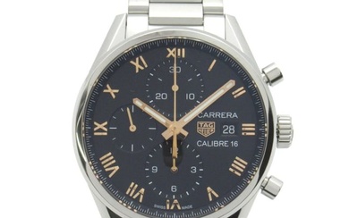 TAG Heuer Carrera Chronograph Stainless CBK2113 Mens Watch Pre-Owned
