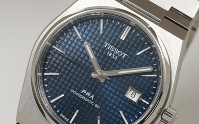 TISSOT PRX Powermatic 80 T137.407.11.041.00 Automatic Blue Mens Watch
