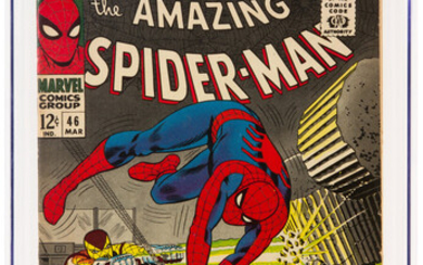 The Amazing Spider-Man #46 (Marvel, 1967) CGC VF- 7.5...