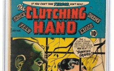 The CLUTCHING HAND #1 * CGC 3.5 * ACG OVERKILL