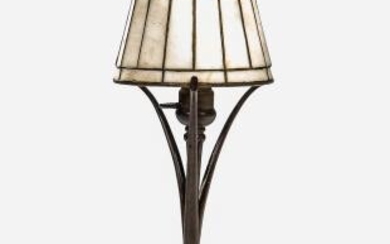 Tiffany Studios Bronze Boudoir Lamp
