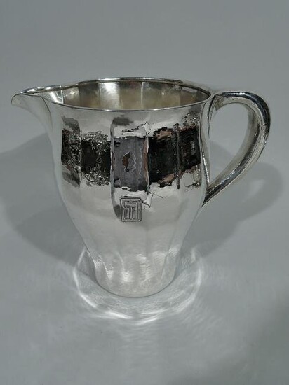 Tiffany Water Pitcher - 17580 - Special Hand Work American Sterling Silver