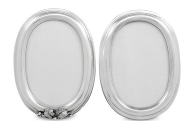 Two Georg Jensen Silver Picture Frames