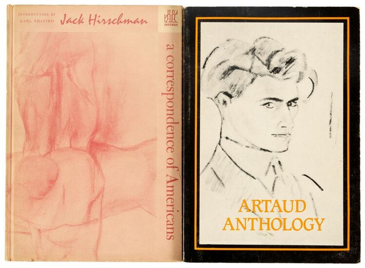 Two volumes signed by Jack Hirschman