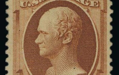 United States: 1879-87 American Bank Note Co. 30c orange brown