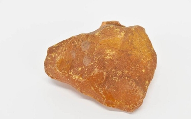 Unpolished Large Rare Amber Specimen
