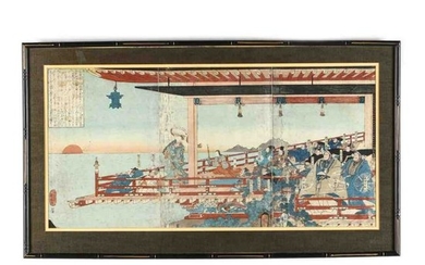Utagawa Kuniyoshi (Japanese, 1798-1861), Woodblock