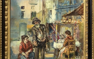 Vincenzo Labella (1872 - 1954) Beggar, 20th century