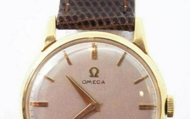 Vintage 18k Gold OMEGA Winding Watch 2894 c.1950s Cal
