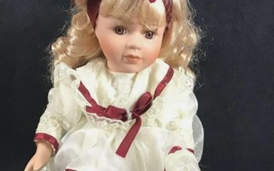 Vintage Jacqueline Porcelain Doll Collector Choice