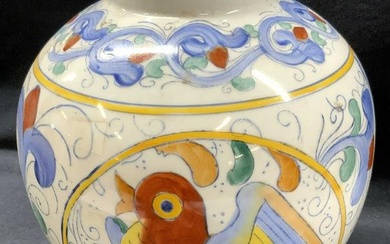 WBI Hand Painted Asian Porcelain Vase