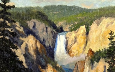 William Bartlett (1960- ), Yellowstone Lower Falls