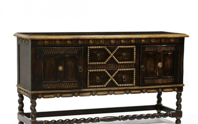 William and Mary Style Painted Sideboard