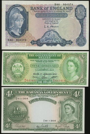 World Banknotes, group of 3 consisting of: (Pick 371a, 13b, 33c)