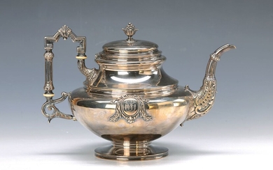 tea pot, France, around 1900, 900 silver,...