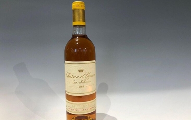 1 Bottle Château d'Yquem 1984 - Sauternes 1er CCSup - Original wooden case
