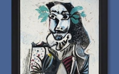 BUSTE D'HOMME LAURÉ, Pablo Picasso