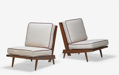 GEORGE NAKASHIMA Pair of Cushion Chairs