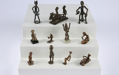 11 Miniature Figures, Handycraft