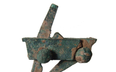 Choice Chinese bronze mechanism for a crossbow
