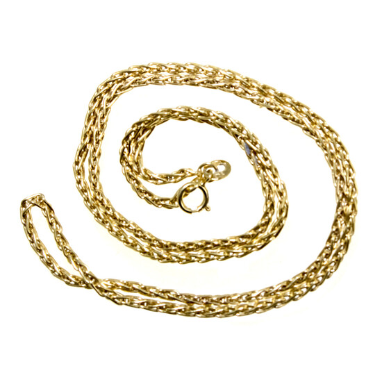 14k Yellow Gold Necklace.