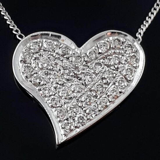 14K White Gold - Necklace