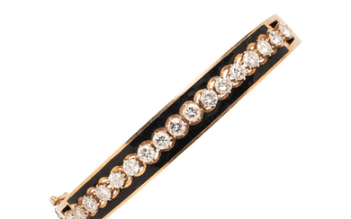 14kt Gold and Diamond Bracelet