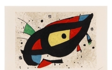 Joan Miró 1978 Color Lithograph "Pintura"