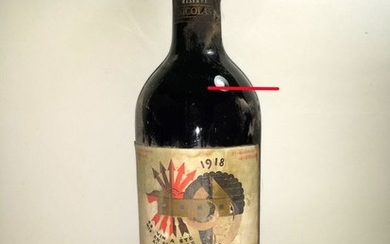 1918 Chateau Mouton Rothschild - Pauillac 2éme Grand Cru Classé - 1 Bottle (0.75L)