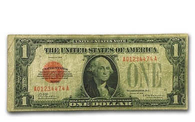 1928 $1.00 U.S. Note Legal Tender