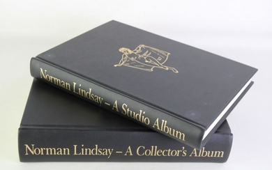 2 Volume Boxed Set of Littlewood, Robert C. "Norman Lindsay a Collector's Album"& Clark, Jane "Norman Lindsay a Studio Album", both...