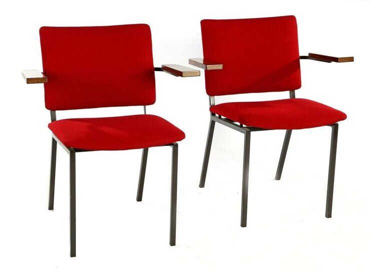 2 armchairs Gerrit Veenendaal for Gispen Kembo