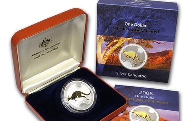 2006 Australia 1 oz Silver Kangaroo