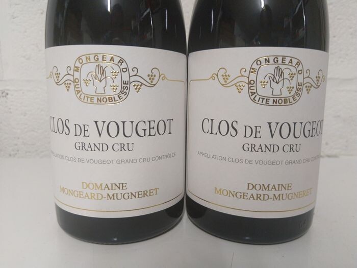 2018 Clos de Vougeot Grand Cru - Domaine Mongeard Mugneret - Bourgogne Grand Cru - 2 Bottle (0.75L)